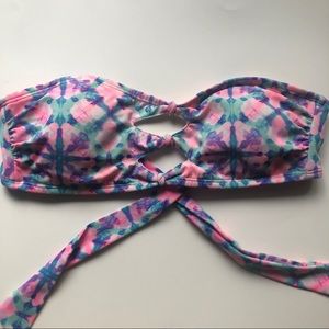 Pacsun tie-dye bikini top